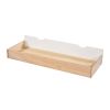 Full Size House Bed with Roof; Window and Drawer - Pink + White