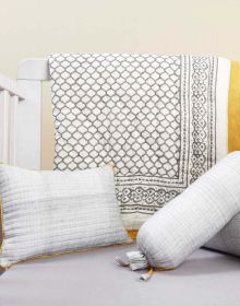 5 Pc Crib Quilt Set - Perfect Newborn Gift (COLLECTION: ERAWAN)